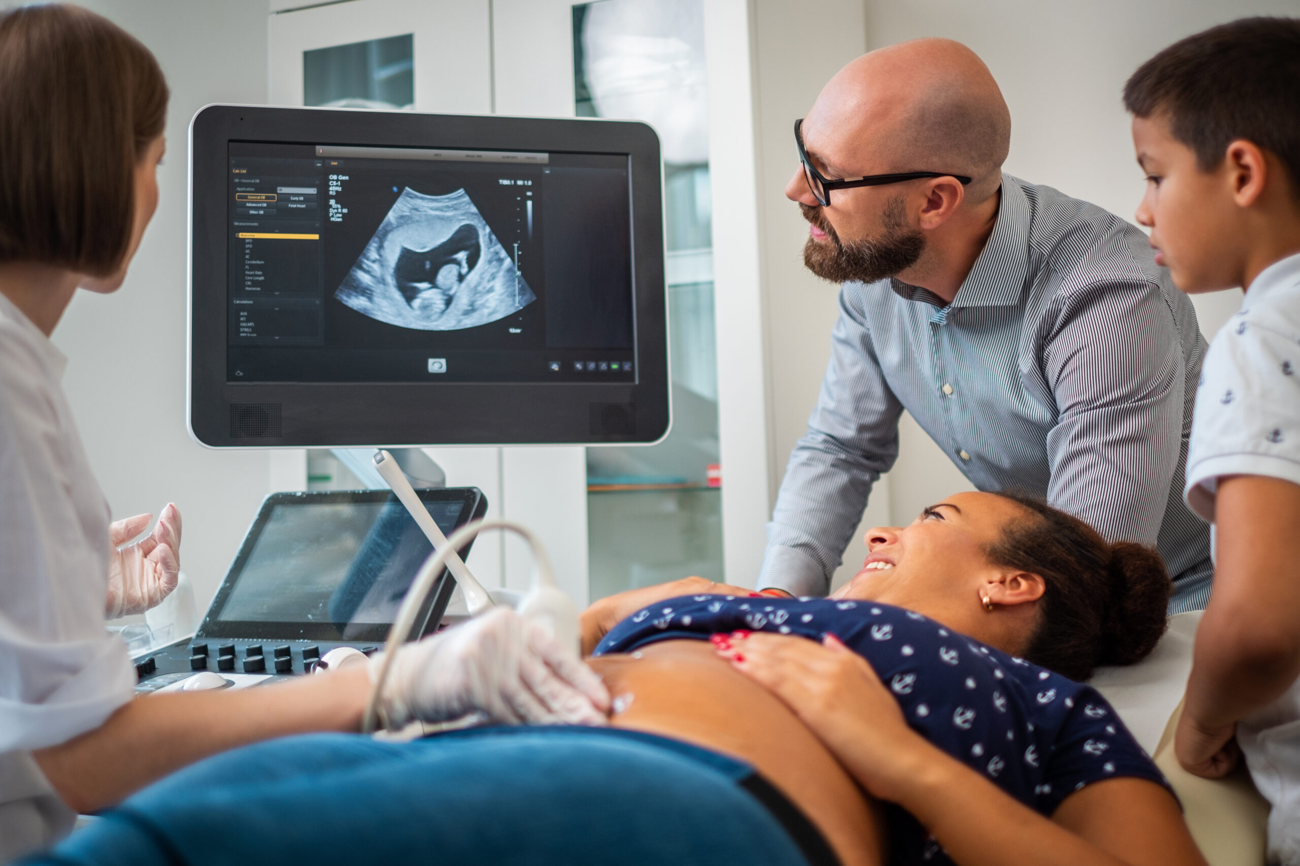 Pregnancy Ultrasound Scan 